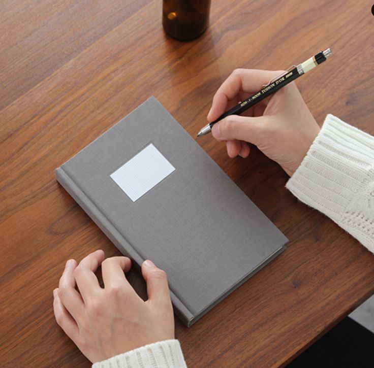 RECORD OF LIFE diary - gray