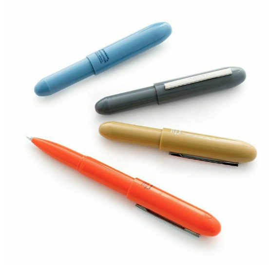 BULLET BALLPOINT PEN LIGHT - Red