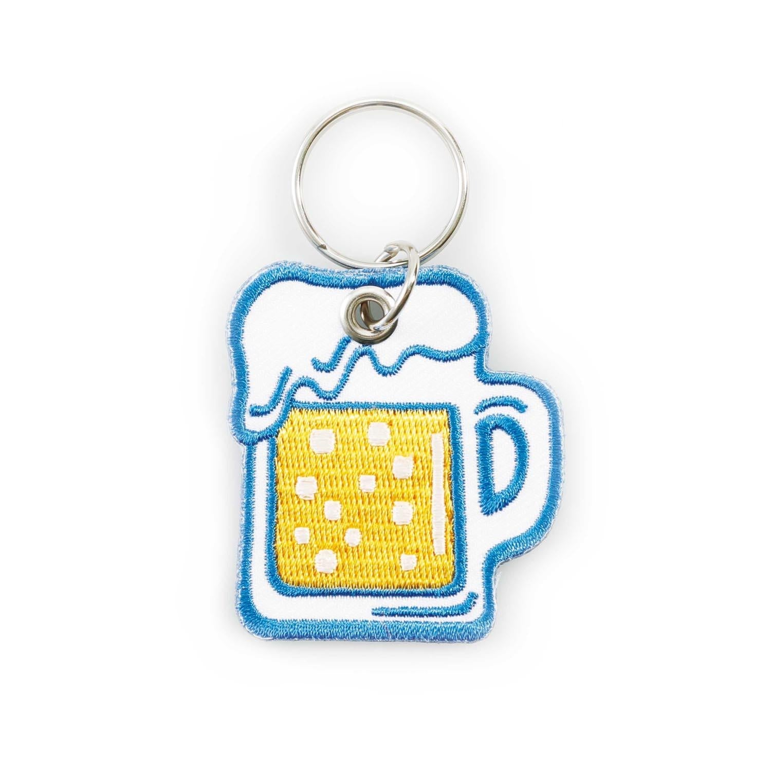 Stitch Work Keychain / Beer