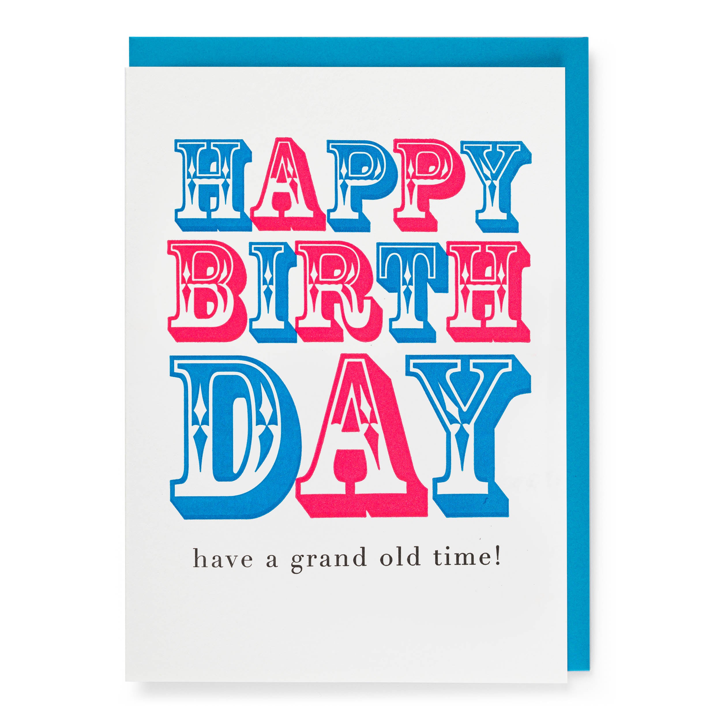 Grand Old Time Birthday by J. Falkner Card