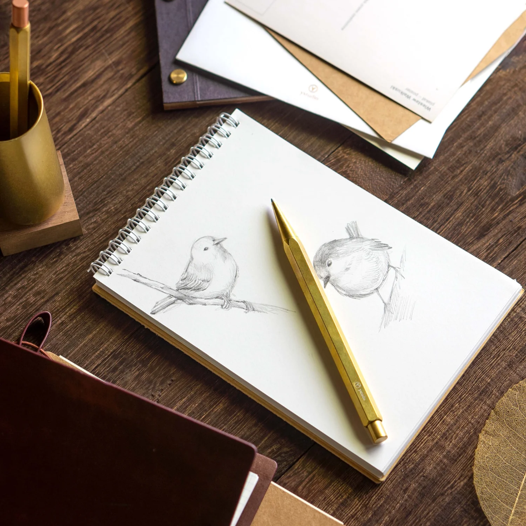 Revolve Sketching Pencil - Brass