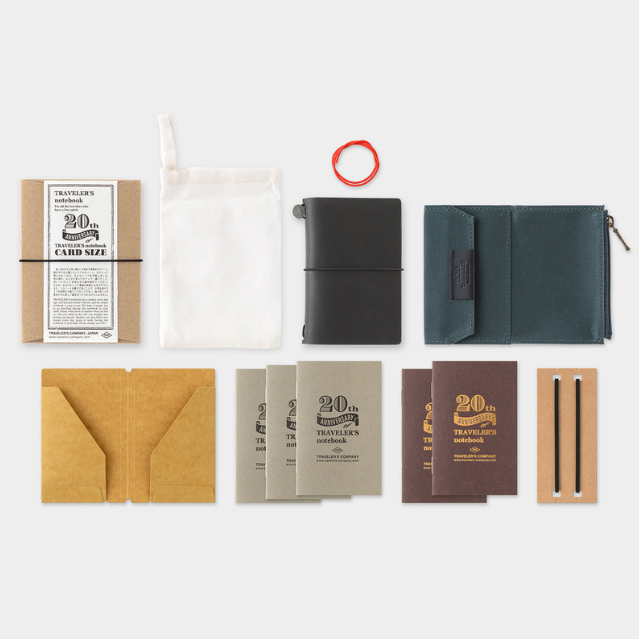 Traveler's Notebook Card Size 20th Anniversary