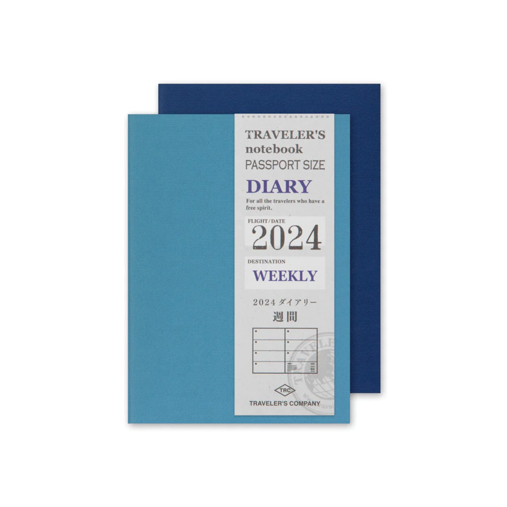 TRAVELER'S NOTEBOOK - Refill 2024 Weekly (Passport Size)