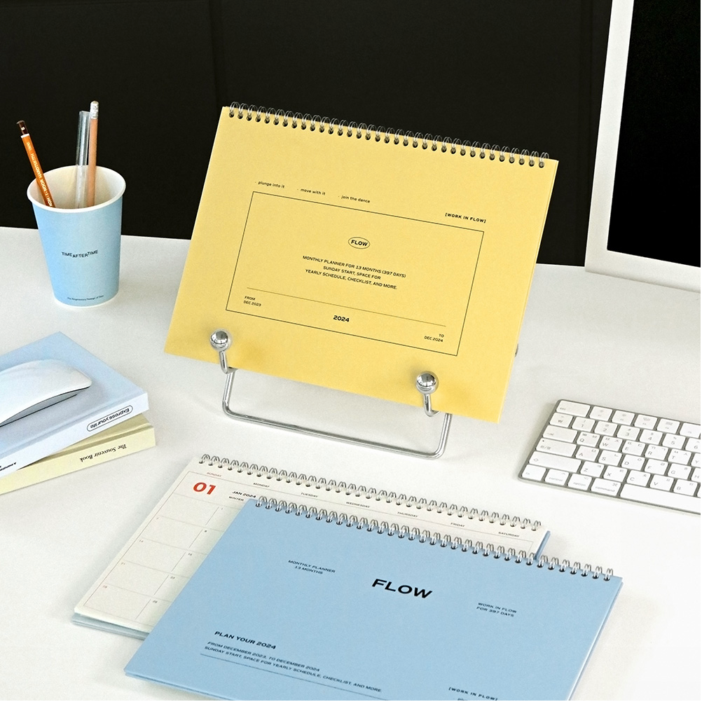 ICONIC - Flow Desk Monthly Planner 2024