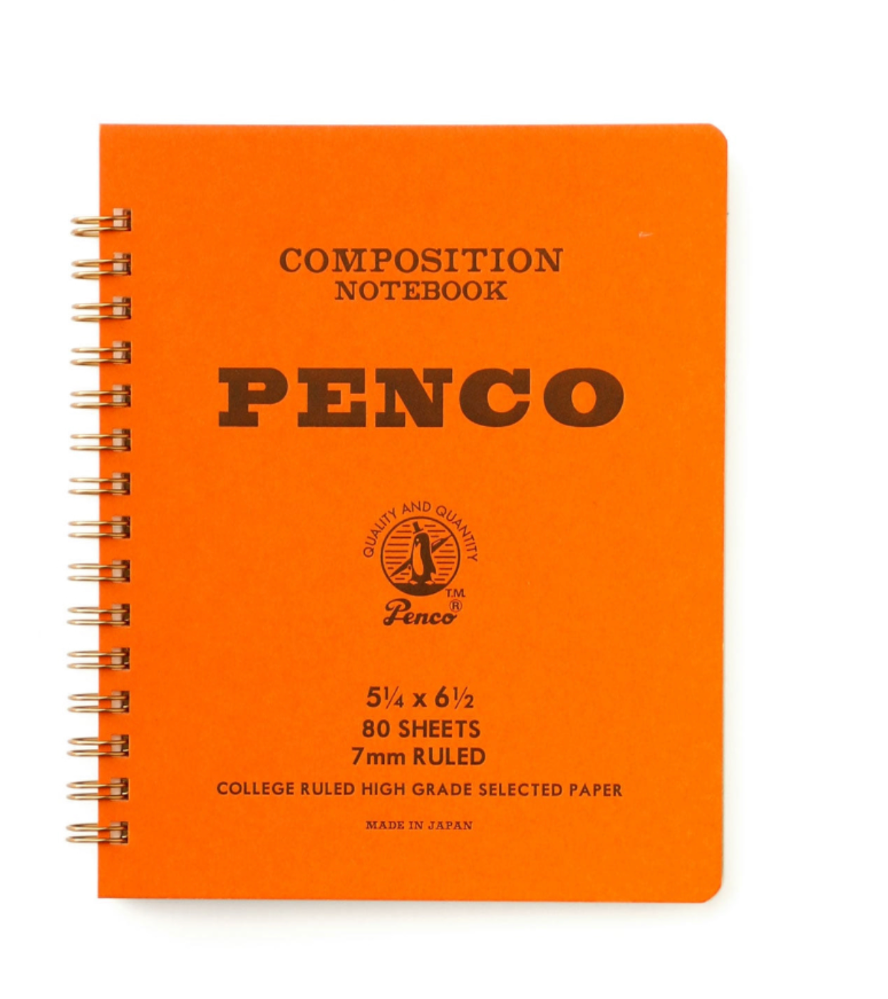 Penco Coil Notebook Medium - Orange