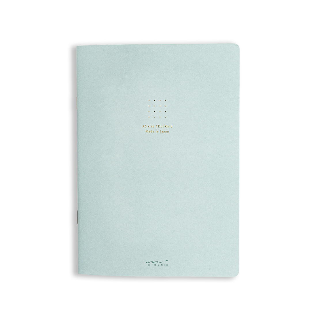 Notebook A5 Color Dot Grid Blue