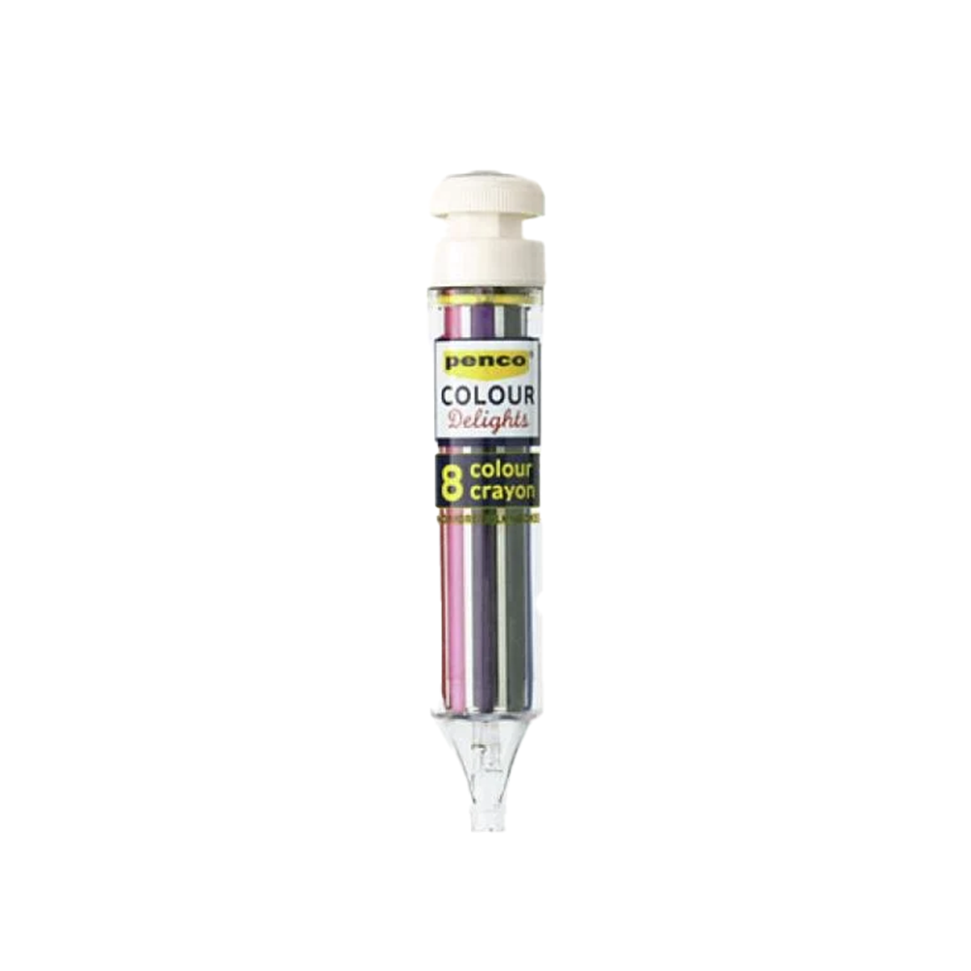 8 Colour Crayon Ivory