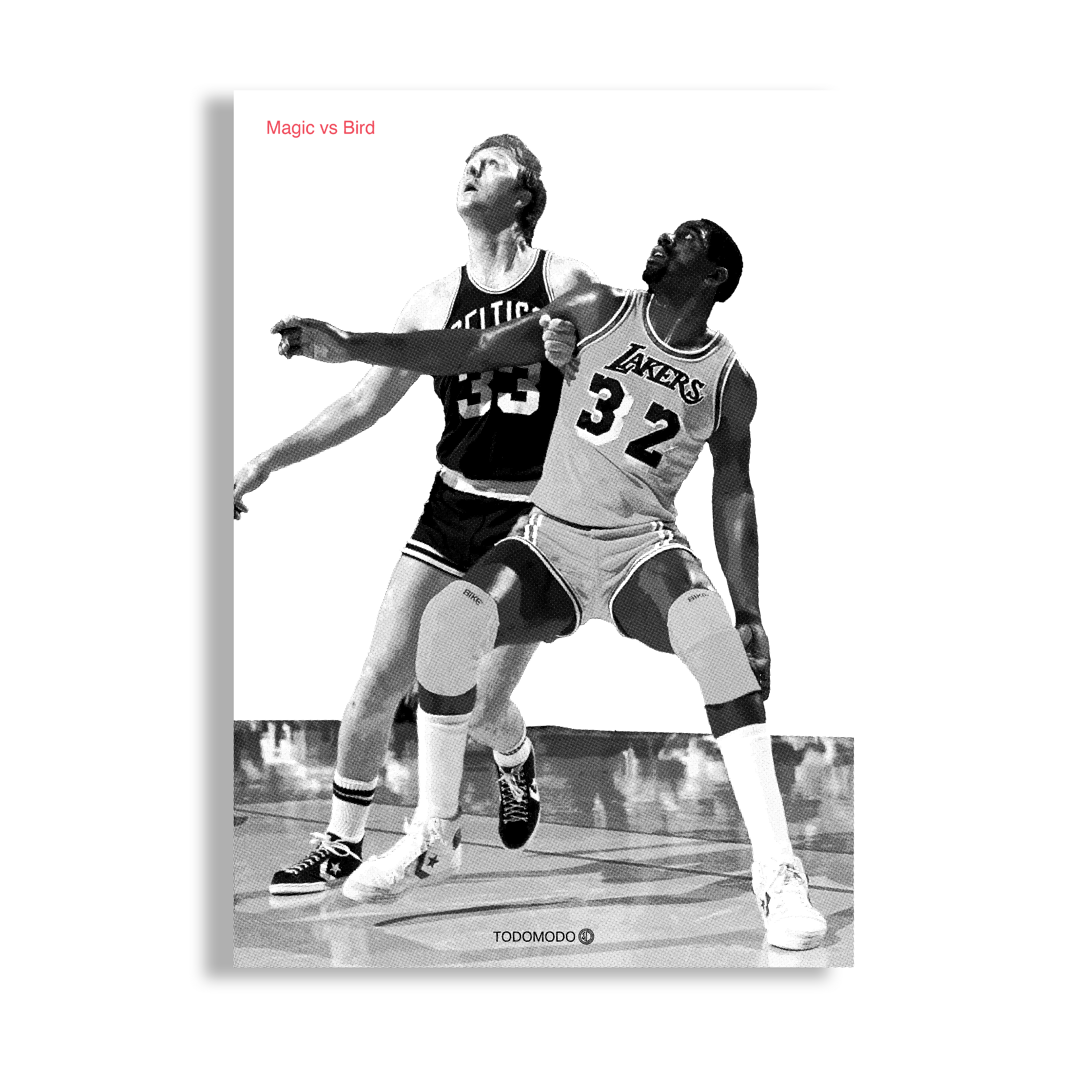 Poster A3 | Magic vs Bird