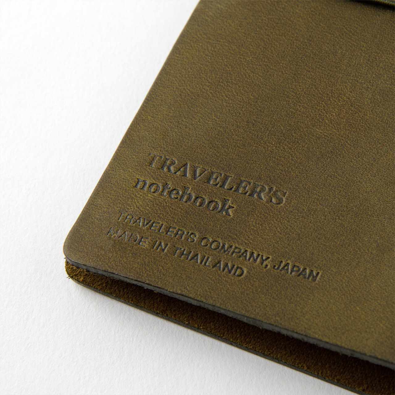Traveler's Notebook Passport Size Starter Kit | Olive