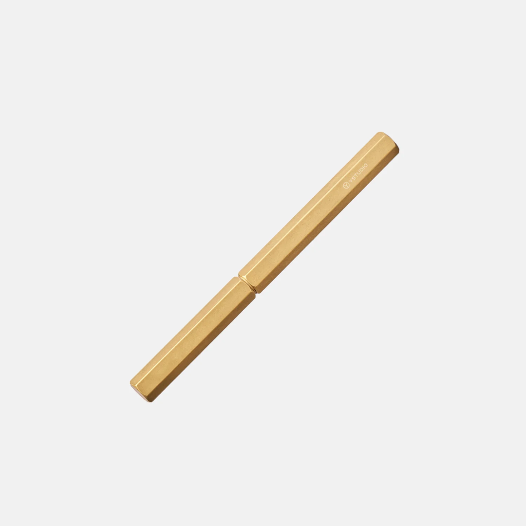 Revolve Rollerball Pen - Brass