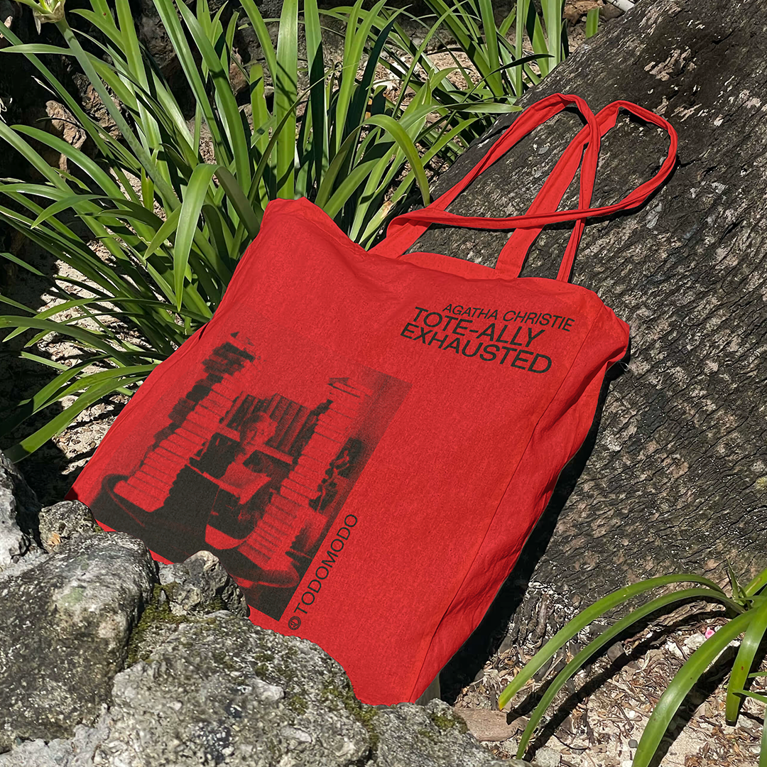 Tote-ally exhausted bag| Agatha Christie