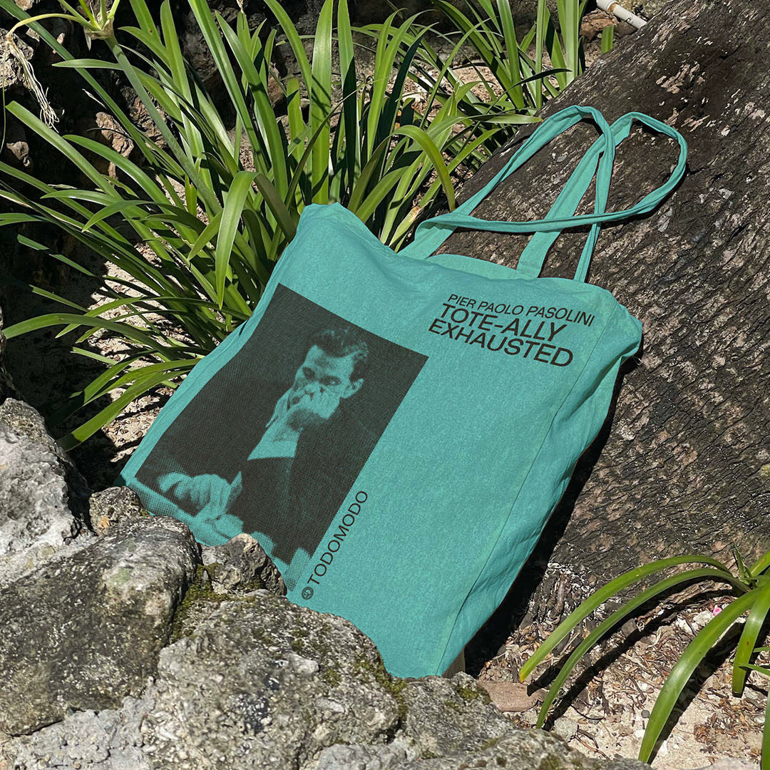 Tote-ally exhausted bag| Pasolini