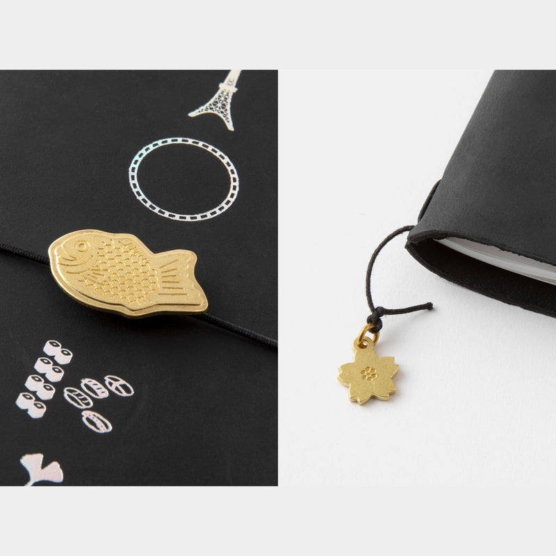 TRAVELER'S notebook Brass Charm TOKYO