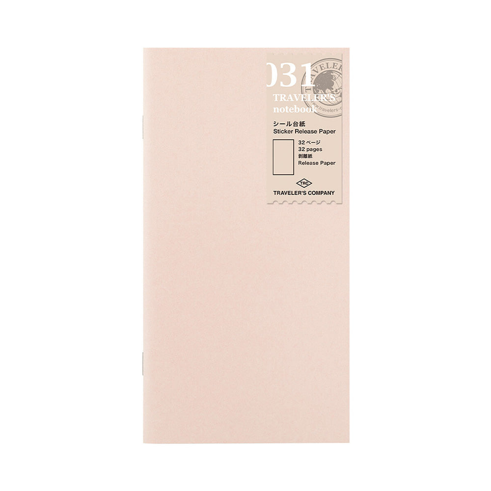 TRAVELER'S REGULAR SIZE REFILL N. 031