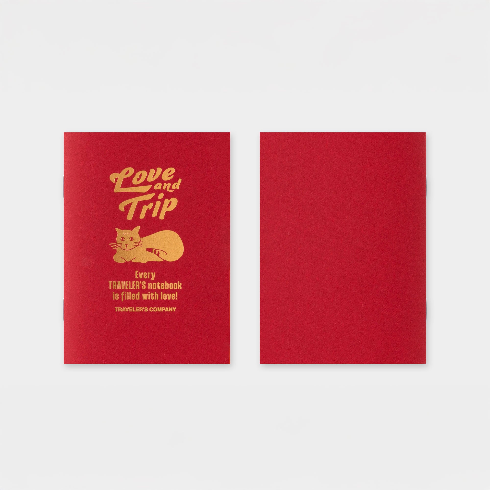 TRAVELER’S notebook LOVE AND TRIP Refill Passport size. Limited Edition 2025
