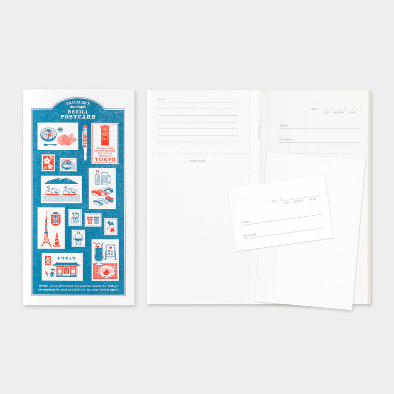 TRAVELER'S notebook TOKYO Refill Postcard