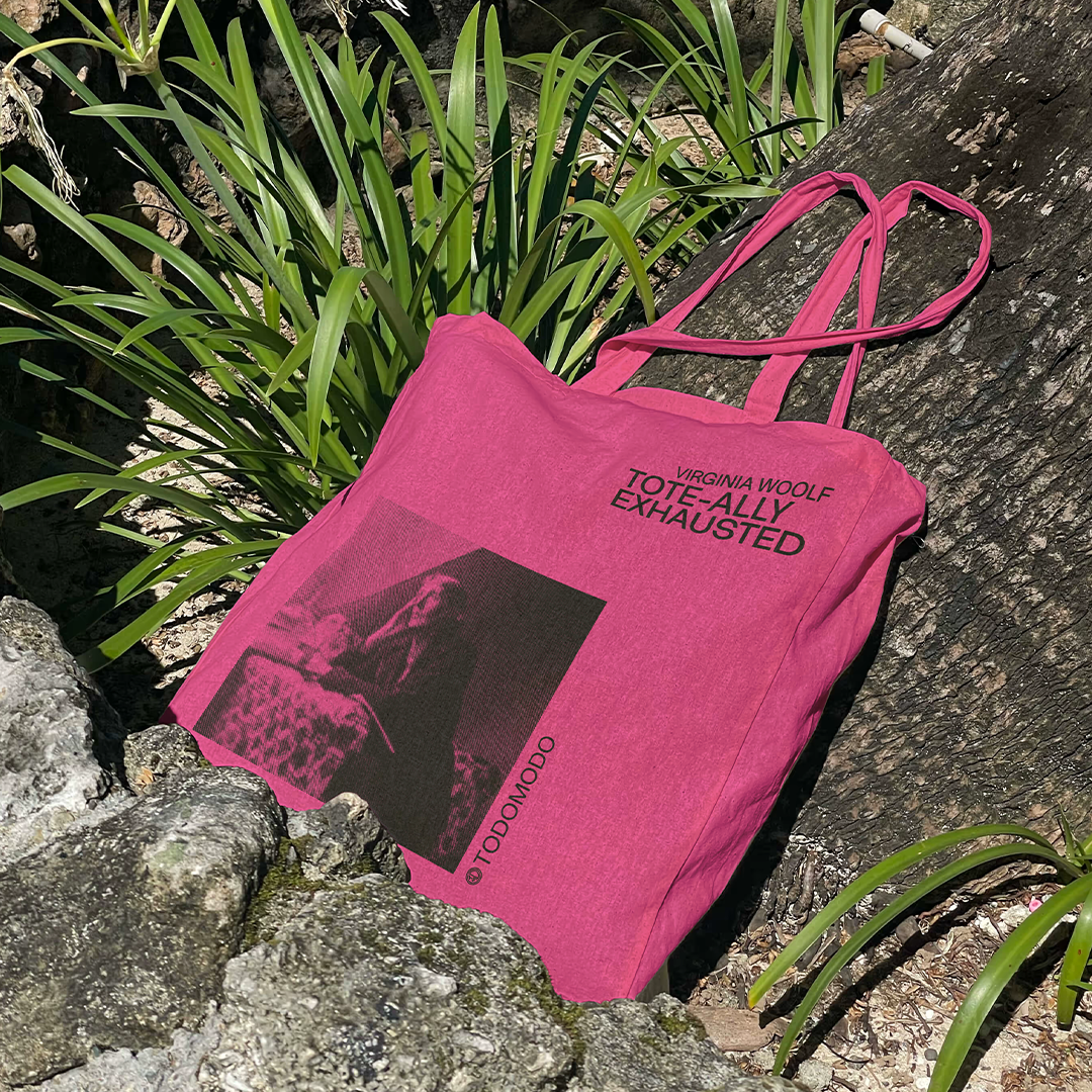 Tote-ally exhausted bag | Virginia Woolf