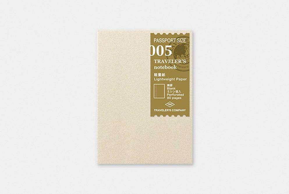 TRAVELER'S PASSPORT SIZE REFILL N. 005 - Todo Modo