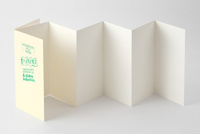TRAVELER'S REGULAR SIZE REFILL - Accordion Fold Paper