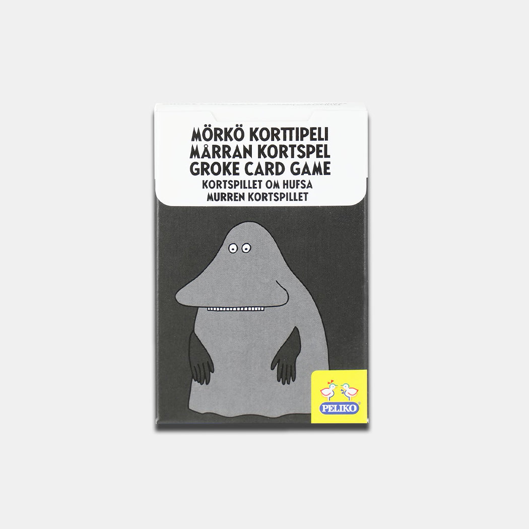 Carte da gioco Groke. MOOMIN