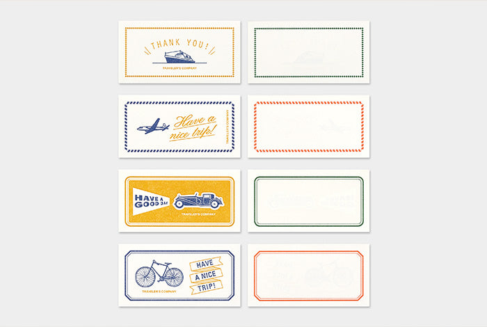 TRAVELER'S REGULAR SIZE REFILL - Message Card