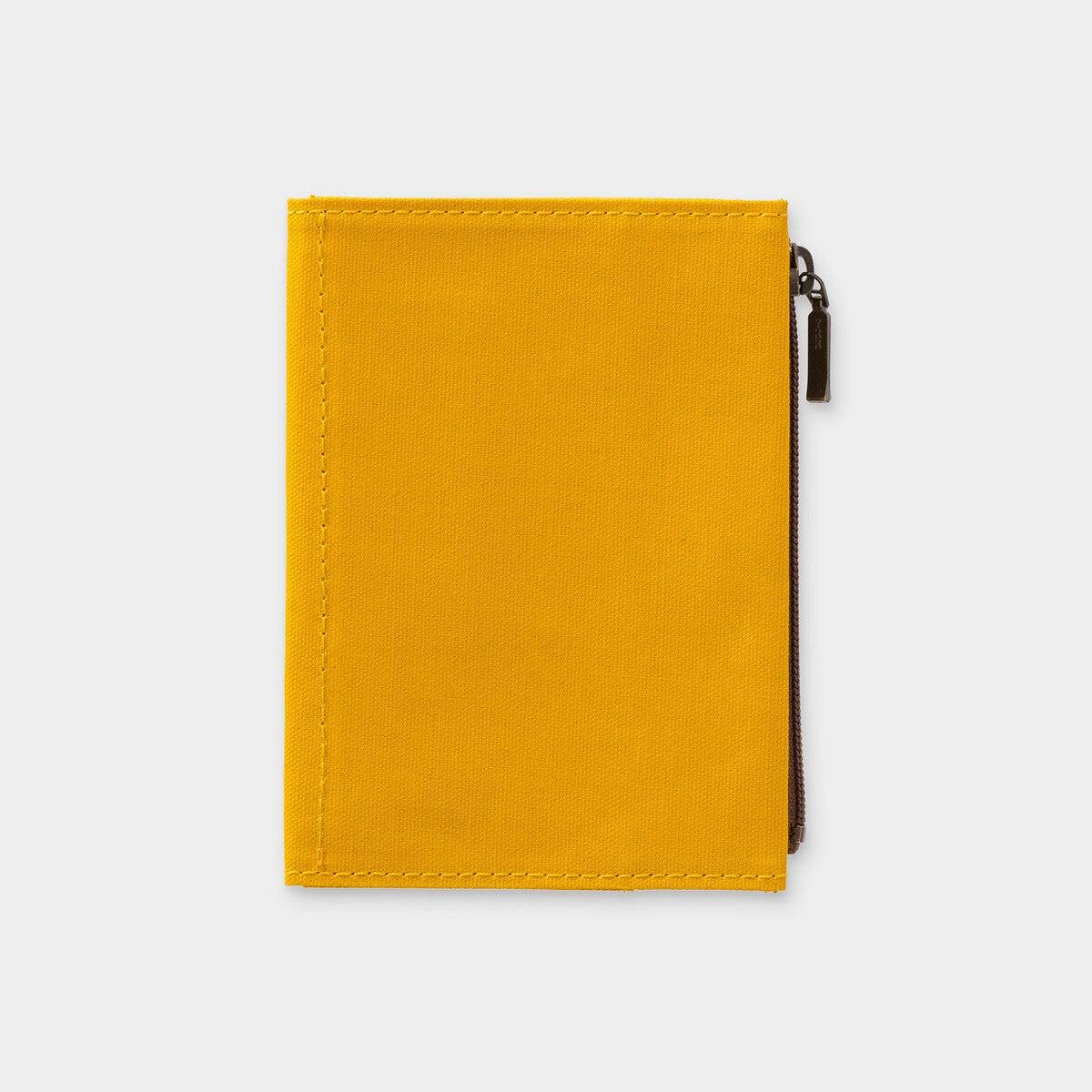 Traveler's Notebook B-Sides & Rarities Cotton Zipper Case Passport Size Mustard Edizione Limitata - Todo Modo