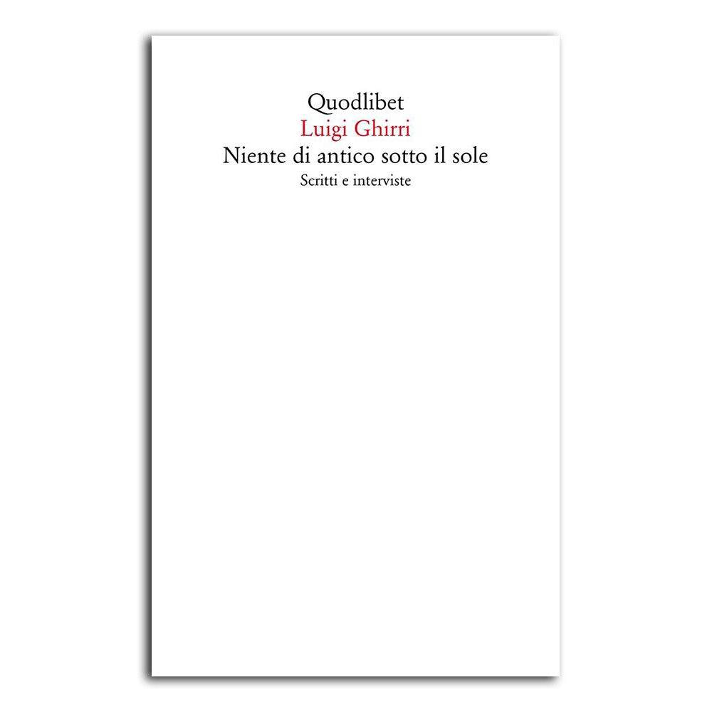 Niente di antico sotto il sole - Todo Modo