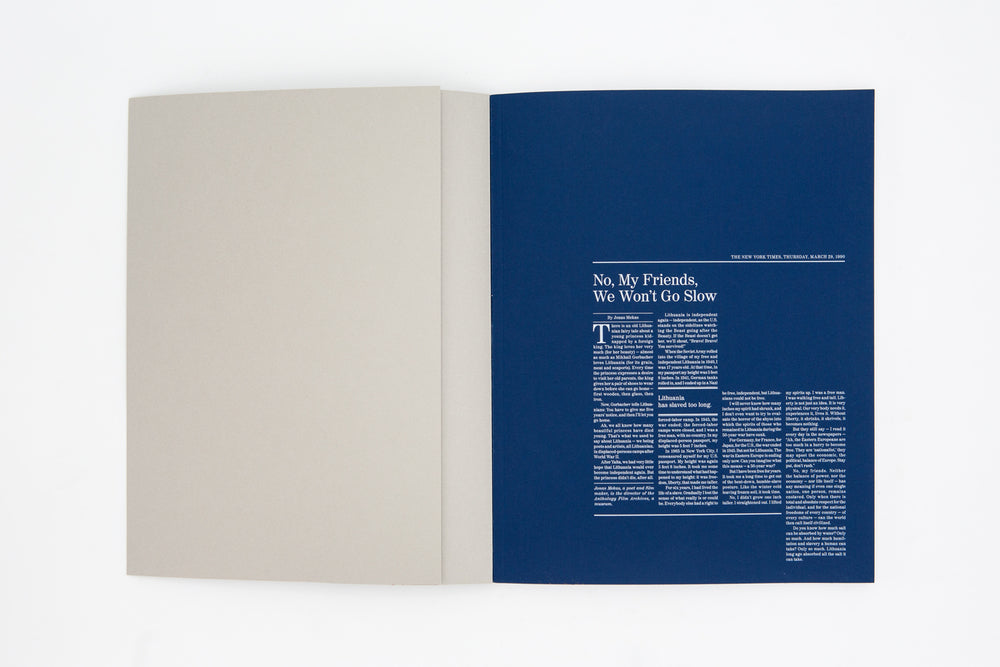 Transcript 04 44’ 14”: Lithuania and the Collapse of the USSR. Jonas Mekas