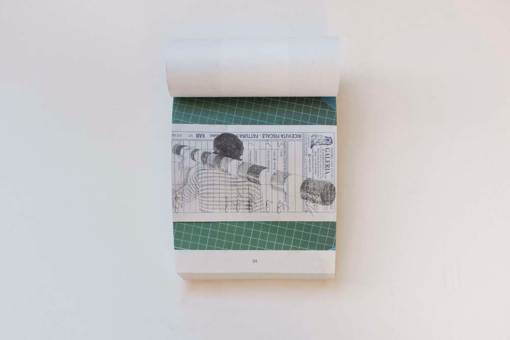 One Hundred Meals Between Rome and Berlin. Jonathan Monk
